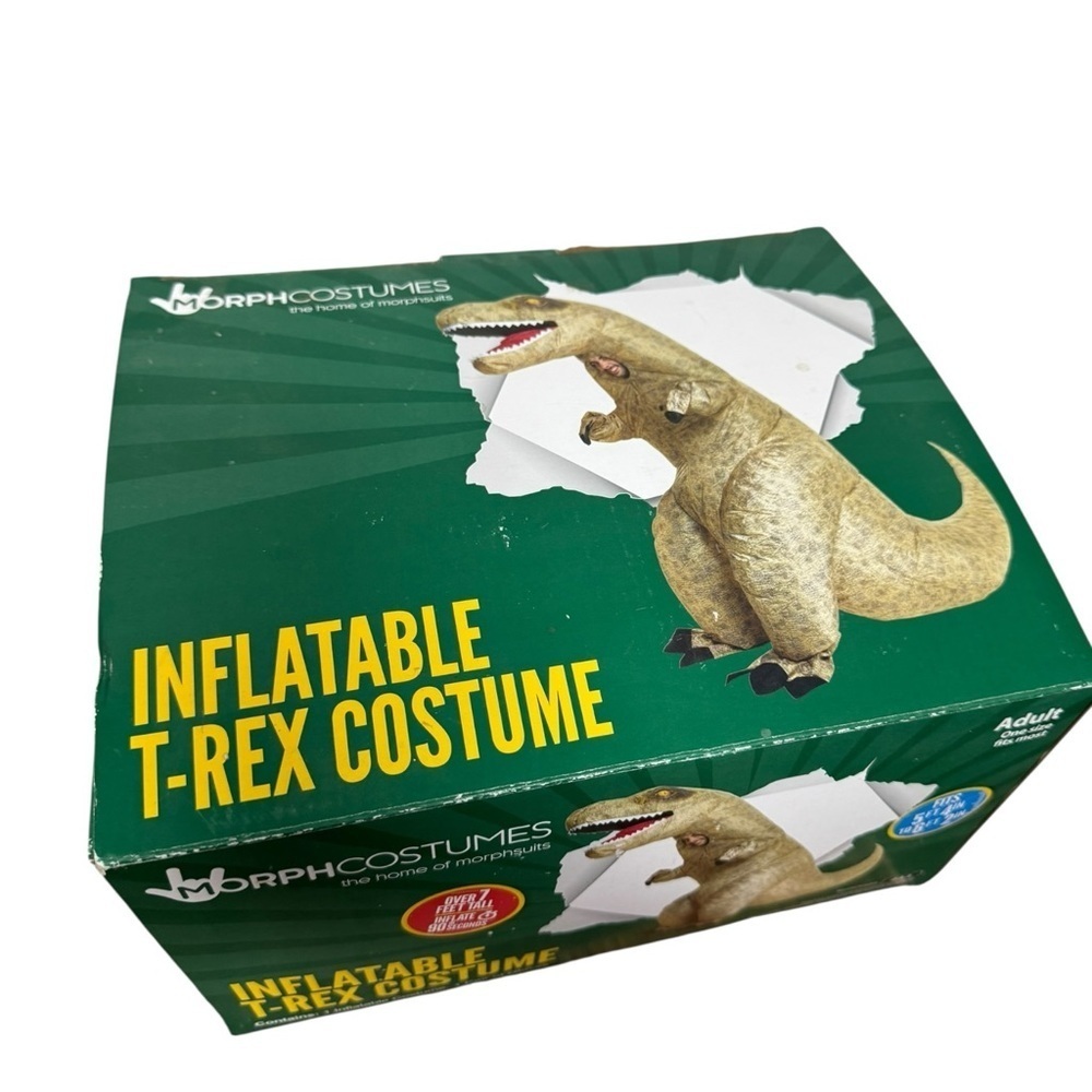 MorphCostumes Inflatable T Rex Costume Tan